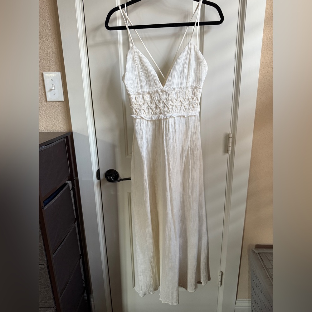 Zara Halter Neck Midi Dress